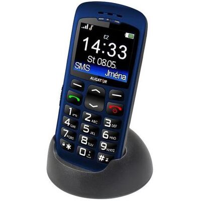 Aligator A670 Senior Blau - Seniorenhandy Aligator A670 Senior Blau - Seniorenhandy