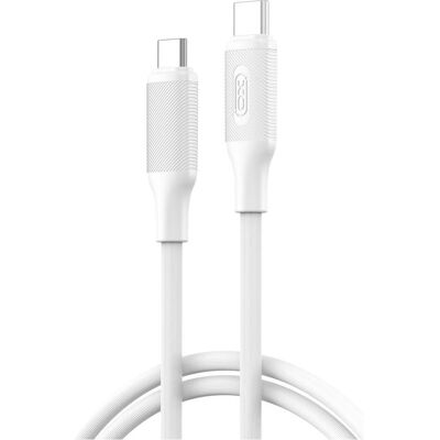 xO Kabel NB-Q265B PD USB-C - USB-C 1,0m 60W weiss (1 m, 60 W), USB Kabel xO Kabel NB-Q265B PD USB-C - USB-C 1,0m 60W weiss (1 m, 60 W), USB Kabel