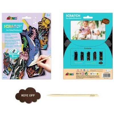 Avenir, Schreibtisch Accessoire, (Bundle) - Scratch Bookmarks - Sea Animal Avenir, Schreibtisch Accessoire, (Bundle) - Scratch Bookmarks - Sea Animal