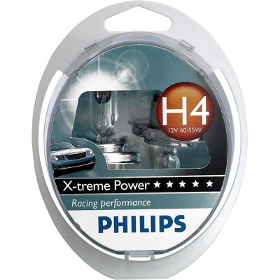 Philips Autolampe, SCHEINWERFERLAMPE H4 SOCKEL: P43T-38 12V60/55W (H4) Philips Autolampe, SCHEINWERFERLAMPE H4 SOCKEL: P43T-38 12V60/55W (H4)