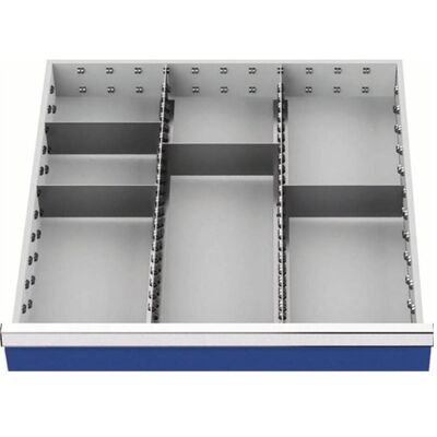 HP Autozubehör, Werkstattschrank, Schubladenunterteilungsmaterial Fronthöhe 150 mm 2 Längs-/4 Querteiler (21 cm, 16.50 cm) HP Autozubehör, Werkstattschrank, Schubladenunterteilungsmaterial Fronthöhe 150 mm 2 Längs-/4 Querteiler (21 cm, 16.50 cm)