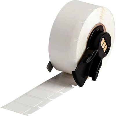 Brady, Etikettenrolle, M6-11-432, Polyester, Transparent, glänzend, 19.05 x 12.70 mm, permanent (500 E.) (26.97 mm) Brady, Etikettenrolle, M6-11-432, Polyester, Transparent, glänzend, 19.05 x 12.70 mm, permanent (500 E.) (26.97 mm)