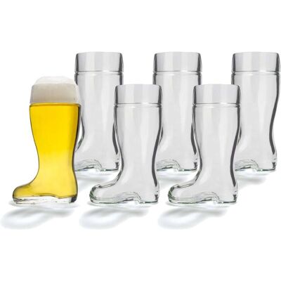 Stölzle - Oberglas Stiefel - 0,5 L - 6er Set - Bierglas Stölzle - Oberglas Stiefel - 0,5 L - 6er Set - Bierglas