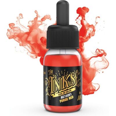 AK Interactive Pot de Peinture - Inks Forge Red (30 ml), Weiteres Gaming Zubehör, Rot AK Interactive Pot de Peinture - Inks Forge Red (30 ml), Weiteres Gaming Zubehör, Rot