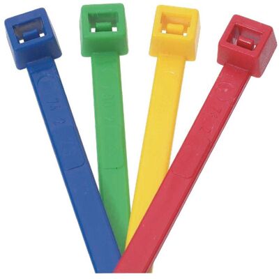 Magni, Kabelbinder, SapiSelco SEL.11.210R Kabelbinder, blau, 3,5 mm × 140 mm (Kunststoffkabelbinder, 140 mm, 100 Stk.) Magni, Kabelbinder, SapiSelco SEL.11.210R Kabelbinder, blau, 3,5 mm × 140 mm (Kunststoffkabelbinder, 140 mm, 100 Stk.)