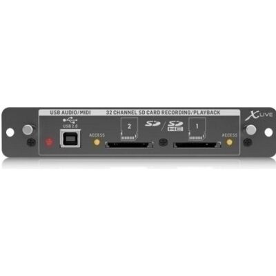 Behringer X-Live Erweiterungskarte - Audio-Interface für X32 Behringer X-Live Erweiterungskarte - Audio-Interface für X32