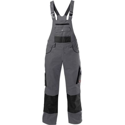 Magni, Arbeitshose, E/D/E FORTIS H-Latzhose 24, Dark grey/black, Gr. 54 (54) Magni, Arbeitshose, E/D/E FORTIS H-Latzhose 24, Dark grey/black, Gr. 54 (54)