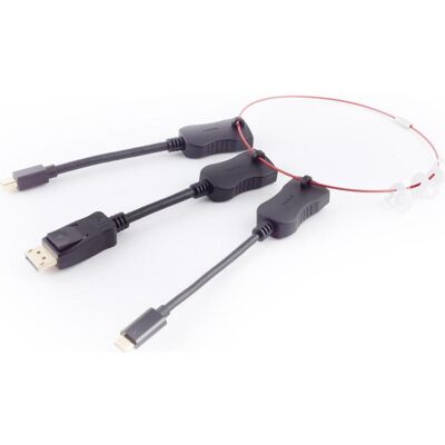 Shiverpeaks S/CONN maximum connectivity HDMI-A Adapter Set, Displayport/ mini Displayport/ USB-C Stecker, 4K6... (DisplayPort), Video Adapter, Schwarz Shiverpeaks S/CONN maximum connectivity HDMI-A Adapter Set, Displayport/ mini Displayport/ USB-C Stecker, 4K6... (DisplayPort), Video Adapter, Schwarz