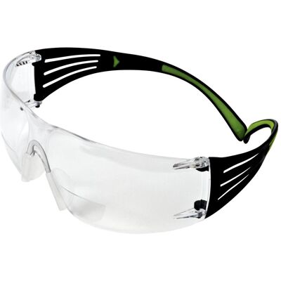3M Schutzbrille + Gesichtsschutz, SecureFit 400 Reader Schutzbrille Linse Klar, kratzfest mit UV-Schutz 3M Schutzbrille + Gesichtsschutz, SecureFit 400 Reader Schutzbrille Linse Klar, kratzfest mit UV-Schutz