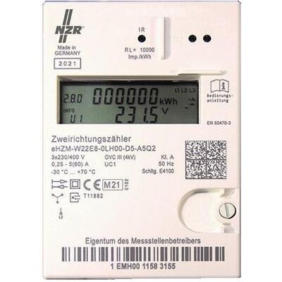 NZR, Energiemessgerät, Haushaltsstromzähler NZR, Energiemessgerät, Haushaltsstromzähler