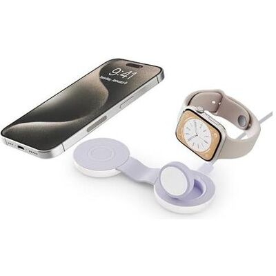 TwelveSouth ButterFly SE 2-in-1 Charger mit Qi2 (15 W), Wireless Charger, Weiss, Mehrfarbig TwelveSouth ButterFly SE 2-in-1 Charger mit Qi2 (15 W), Wireless Charger, Weiss, Mehrfarbig