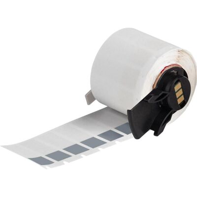 Brady, Etikettenrolle, M6-29-427-GY, Vinyl, selbstlaminierend, Grau/Transparent, matt, 12.70 x 12.70(38.10) mm, für Brady, Etikettenrolle, M6-29-427-GY, Vinyl, selbstlaminierend, Grau/Transparent, matt, 12.70 x 12.70(38.10) mm, für