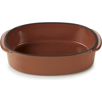 Revol, Serviergeschirr, Caractere Rechteckige Platte16X11cm Zimt Revol, Serviergeschirr, Caractere Rechteckige Platte16X11cm Zimt