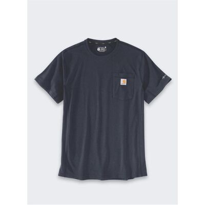 Carhartt, Arbeitsoberteil, Force T-Shirt mit mittlerer Tasche in Marineblau (L) Carhartt, Arbeitsoberteil, Force T-Shirt mit mittlerer Tasche in Marineblau (L)