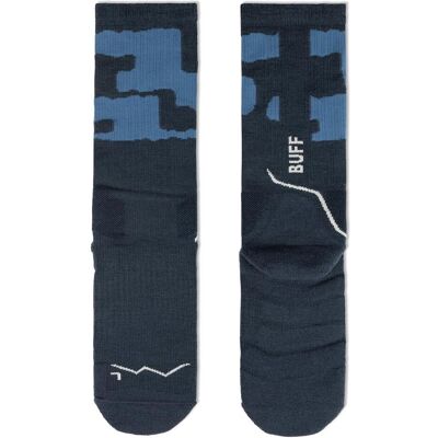 Buff, Unisex, Sportsocken, Merino Mw Crew Socks Night (36 - 38), Blau Buff, Unisex, Sportsocken, Merino Mw Crew Socks Night (36 - 38), Blau
