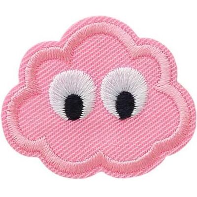 Mono Quick Wolke mit Augen, Applikationen, Rosa Mono Quick Wolke mit Augen, Applikationen, Rosa