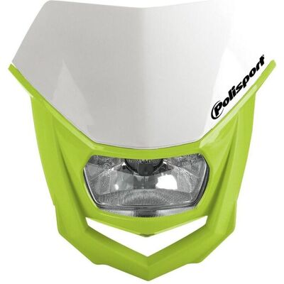 Polisport, Autolampe, Polisport-Werbungs-Frontscheinwerfer Halo-Modell (Halogenlampe) Farbe Weiss/Neuroi Polisport, Autolampe, Polisport-Werbungs-Frontscheinwerfer Halo-Modell (Halogenlampe) Farbe Weiss/Neuroi