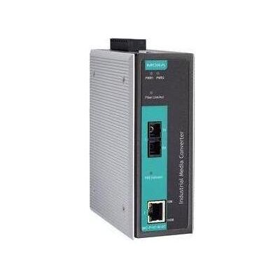 Moxa IMC-P101-M-SC - PoE-Industrie-Medienkonverter 10/100BaseT(X) auf 100BaseFX, Data Converter Moxa IMC-P101-M-SC - PoE-Industrie-Medienkonverter 10/100BaseT(X) auf 100BaseFX, Data Converter