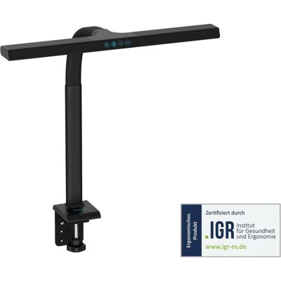 Digitus LED Schreibtischlampe, 50 cm 1025 lm, 7W, Schwarz, Screenbar, Schwarz Digitus LED Schreibtischlampe, 50 cm 1025 lm, 7W, Schwarz, Screenbar, Schwarz