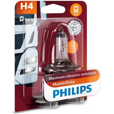 Philips Autolampe, 82587230 MasterDuty 24 V (H4) Philips Autolampe, 82587230 MasterDuty 24 V (H4)