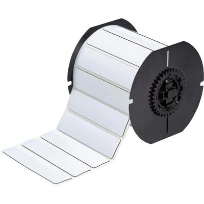 Brady, Etikettenrolle, B30EP-174-593-WT, EPREP (neu), Polyester, Weiss, glänzend, 101.60 x 25.40 mm, permanent (300 (107.95 mm) Brady, Etikettenrolle, B30EP-174-593-WT, EPREP (neu), Polyester, Weiss, glänzend, 101.60 x 25.40 mm, permanent (300 (107.95 mm)