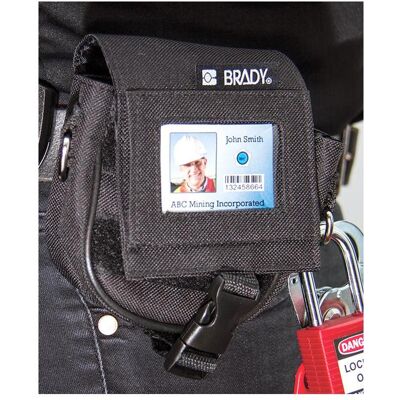 Brady, Zubehör Arbeitsschutz, Persönliche Gürteltasche, Schwarz (ohne Inhalt) (1 Stück) Brady, Zubehör Arbeitsschutz, Persönliche Gürteltasche, Schwarz (ohne Inhalt) (1 Stück)