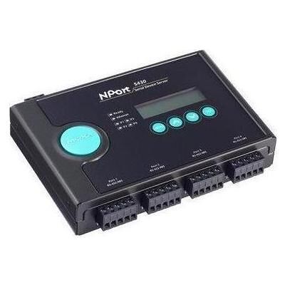 Moxa NPORT 5430I - Serieller 4-Port-RS-422485-Geräteserver mit 2 kV-Isolierung, Data Converter Moxa NPORT 5430I - Serieller 4-Port-RS-422485-Geräteserver mit 2 kV-Isolierung, Data Converter