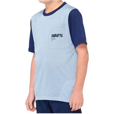 100%, Mädchen, Velotrikot, Ridecamp (S), Blau, S 100%, Mädchen, Velotrikot, Ridecamp (S), Blau, S