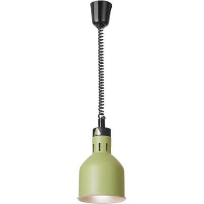 Hendi Höhenverstellbare Wärmelampe, zylinderförmig,, Grün, 230V/250W, Speisewärmer, Grün Hendi Höhenverstellbare Wärmelampe, zylinderförmig,, Grün, 230V/250W, Speisewärmer, Grün