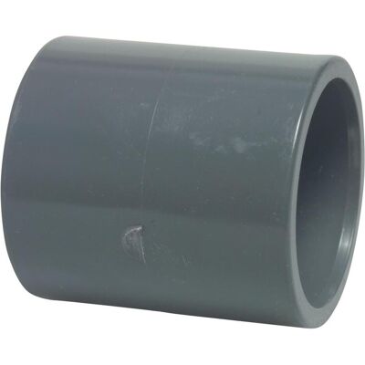 Magni, Zubehör Sanitärinstallation, PVC-U Klebemuffe 50 mm 16bar Grau Magni, Zubehör Sanitärinstallation, PVC-U Klebemuffe 50 mm 16bar Grau
