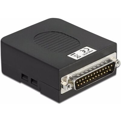 Delock Adapter Terminalblock 26Pin - DB25 Parallelport Stecker (DB25, 6.48 cm), Data + Video Adapter, Schwarz Delock Adapter Terminalblock 26Pin - DB25 Parallelport Stecker (DB25, 6.48 cm), Data + Video Adapter, Schwarz