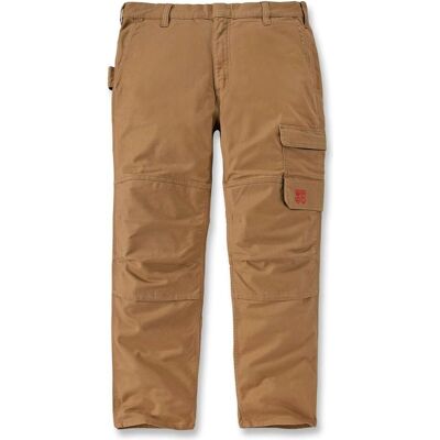Carhartt, Arbeitshose, FR Relaxed Straight Steel Rugged Flex™ Canvas Multi-Norm Double-Front Cargo Dungaree (W32/L32) Carhartt, Arbeitshose, FR Relaxed Straight Steel Rugged Flex™ Canvas Multi-Norm Double-Front Cargo Dungaree (W32/L32)