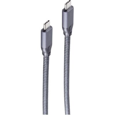 Shiverpeaks USB Verbindungsk. USB-C auf USB-C Gen2 4m (4 m, USB 3.2 Gen 2), USB Kabel Shiverpeaks USB Verbindungsk. USB-C auf USB-C Gen2 4m (4 m, USB 3.2 Gen 2), USB Kabel