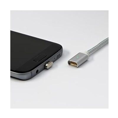 USB (2.0) Reduzierstück, Magnetický konec-Lightning M, 0, silber, Reduzierstück für Magnetkabel (USB 2.0), USB Kabel USB (2.0) Reduzierstück, Magnetický konec-Lightning M, 0, silber, Reduzierstück für Magnetkabel (USB 2.0), USB Kabel