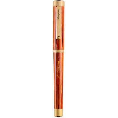 Montegrappa, Schreibstifte, Iszez3iy o2 mg Füllfederhalter, Zero Zodiac Löwe, Gelbgold, Stahlfeder M (1x) Montegrappa, Schreibstifte, Iszez3iy o2 mg Füllfederhalter, Zero Zodiac Löwe, Gelbgold, Stahlfeder M (1x)