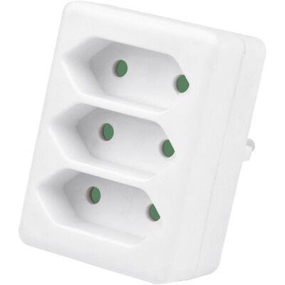 Heitech - Euro Zwischenstecker 3fach - 3-outlet - CEE 7/16 - Power strip Heitech - Euro Zwischenstecker 3fach - 3-outlet - CEE 7/16 - Power strip