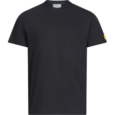Safeguard, Arbeitsoberteil, ESD-T-Shirt mit Brusttasche, rundhals, 150g/m², schwarz, L (L) Safeguard, Arbeitsoberteil, ESD-T-Shirt mit Brusttasche, rundhals, 150g/m², schwarz, L (L)