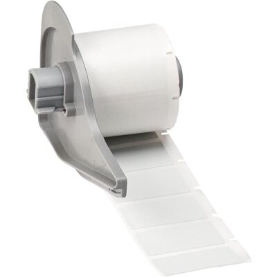 Brady, Etikettenrolle, M7-30-486, metallisierter Polyester, Silber, matt, 38.10 x 19.05 mm, extra stark haftend (25 (46.02 mm) Brady, Etikettenrolle, M7-30-486, metallisierter Polyester, Silber, matt, 38.10 x 19.05 mm, extra stark haftend (25 (46.02 mm)