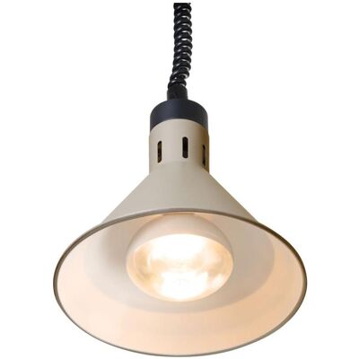 Hendi Höhenverstellbare Wärmelampe, konisch,, Beige, 230V/250W, ⌀275x(H)250mm, Speisewärmer, Beige Hendi Höhenverstellbare Wärmelampe, konisch,, Beige, 230V/250W, ⌀275x(H)250mm, Speisewärmer, Beige