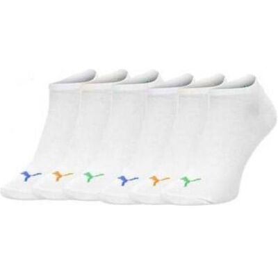 Puma Unisex, Sportsocken, Unisex-Sneakersocken (43 - 46), Weiss Puma Unisex, Sportsocken, Unisex-Sneakersocken (43 - 46), Weiss