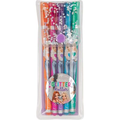 Magni, Schreibstifte, Glitter Gelroller TOPModel 5er (5x) Magni, Schreibstifte, Glitter Gelroller TOPModel 5er (5x)