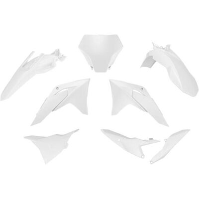 Racetech, Motorrad Zubehör, (RTECH) KUNSTSTOFFSATZ GAS GAS MC 85 '25 FARBE WEISS Racetech, Motorrad Zubehör, (RTECH) KUNSTSTOFFSATZ GAS GAS MC 85 '25 FARBE WEISS