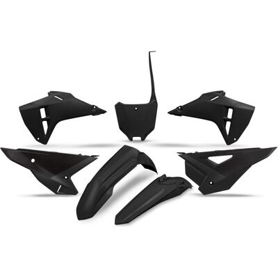 UFO, Motorrad Zubehör, UFO-Kunststoffset für Honda CRF 250/450 R/RX/RWE (Baujahre 2025–2026), Schwarz UFO, Motorrad Zubehör, UFO-Kunststoffset für Honda CRF 250/450 R/RX/RWE (Baujahre 2025–2026), Schwarz