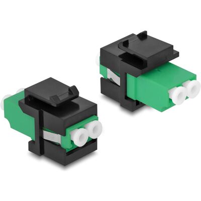 Delock Keystone Modul LC Duplex Buchse zu LC Duplex Buchse g (Keystone Modul), Zubehör Netzwerk Delock Keystone Modul LC Duplex Buchse zu LC Duplex Buchse g (Keystone Modul), Zubehör Netzwerk