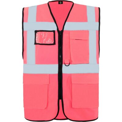 Korntex, Warnweste, Warnweste Multifunktional Hamburg Neonpink mit 360° Sicherheit S EN ISO 17353 KXCMF (S) Korntex, Warnweste, Warnweste Multifunktional Hamburg Neonpink mit 360° Sicherheit S EN ISO 17353 KXCMF (S)