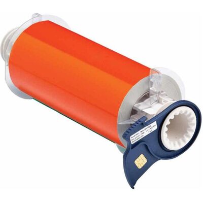 Brady, Etikettenrolle, B85-178x10-584-OR, reflektierendes Vinylband, Orange, glänzend, 178.00 mm x 10.00 m, permane (178 mm) Brady, Etikettenrolle, B85-178x10-584-OR, reflektierendes Vinylband, Orange, glänzend, 178.00 mm x 10.00 m, permane (178 mm)