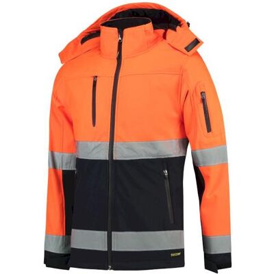 Tricorp, Arbeitsjacke, 403007FluororangeGreenM Softshell ISO20471 Bicolor (M) Tricorp, Arbeitsjacke, 403007FluororangeGreenM Softshell ISO20471 Bicolor (M)