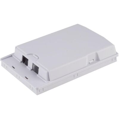 Shiverpeaks Faseroptik Verteilerdose - 2 Ports - Weiß Shiverpeaks Faseroptik Verteilerdose - 2 Ports - Weiß