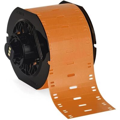 Brady, Etikettenrolle, B33-60x10-7643-OR, Heatex Schilder, Orange, matt, 60.00 x 10.00 mm, für BBP33, i3300, i5300 (60 mm) Brady, Etikettenrolle, B33-60x10-7643-OR, Heatex Schilder, Orange, matt, 60.00 x 10.00 mm, für BBP33, i3300, i5300 (60 mm)