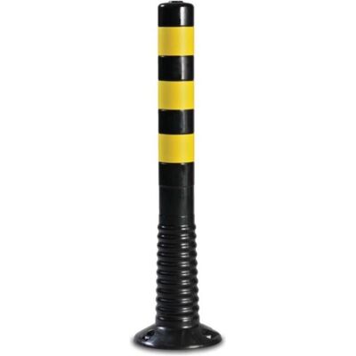 HP Autozubehör, Absperrung, Sperrpfosten TPU schwarz/gelb Ø 80 mm zum Aufschrauben m.Befestigungsmaterial Höhe über Flur 750 mm HP Autozubehör, Absperrung, Sperrpfosten TPU schwarz/gelb Ø 80 mm zum Aufschrauben m.Befestigungsmaterial Höhe über Flur 750 mm